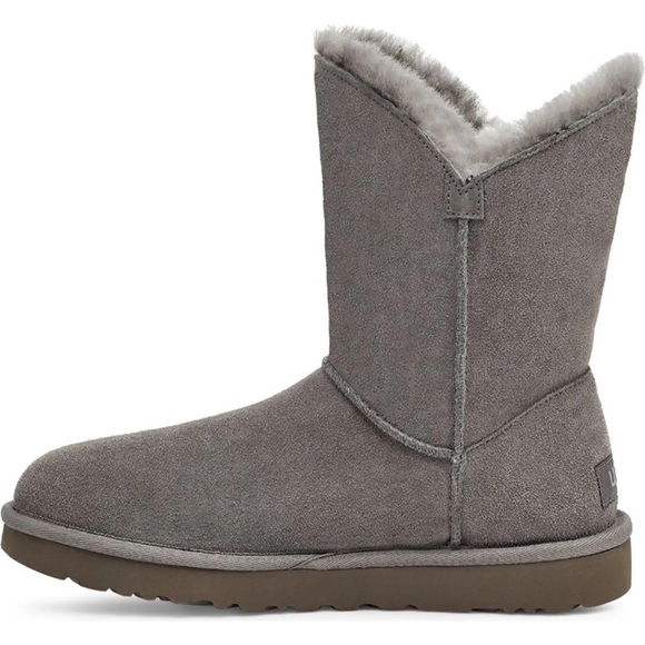NIB Women’s Size 5(European Size 36) UGG Constantine Ribbon Snow Boots In Grey - Picture 2 of 13